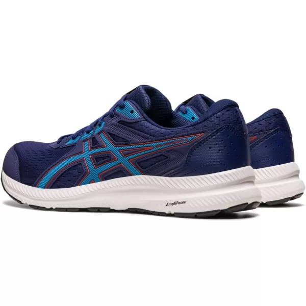 imageASICS Mens GelContend 8 Running ShoesIndigo BlueIsland Blue