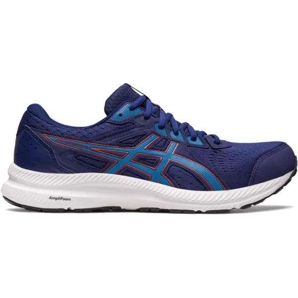 imageASICS Mens GelContend 8 Running ShoesIndigo BlueIsland Blue