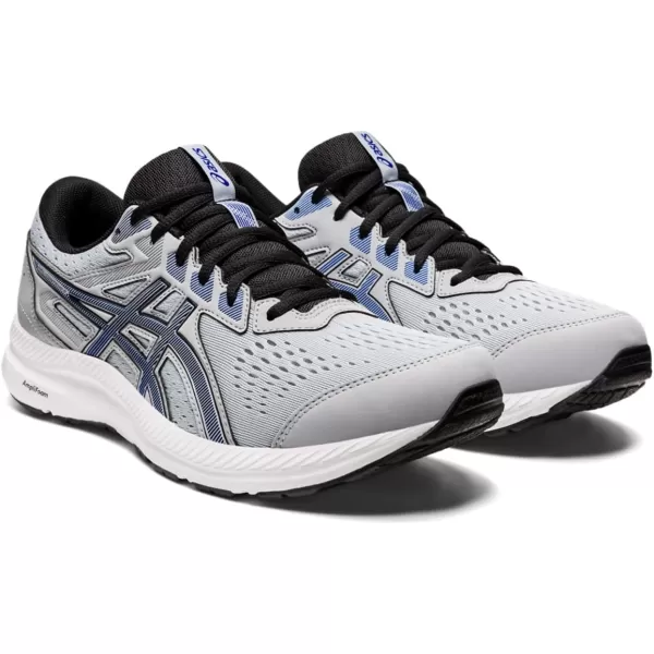imageASICS Mens GelContend 8 Running ShoesPiedmont GreyAsics Blue