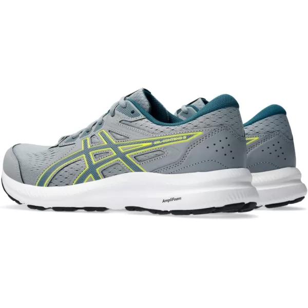 imageASICS Mens GelContend 8 Running ShoesSheet RockEvening Teal