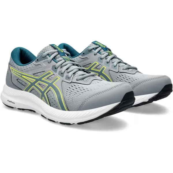 imageASICS Mens GelContend 8 Running ShoesSheet RockEvening Teal
