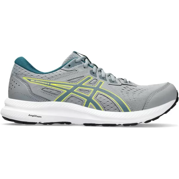 imageASICS Mens GelContend 8 Running ShoesSheet RockEvening Teal