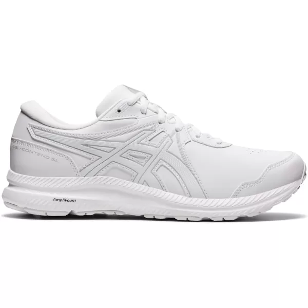 imageASICS Mens GelContend SL Walking ShoesWhiteWhite