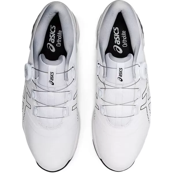 imageASICS Mens GelCourse Duo Boa Golf ShoesWhiteBlack