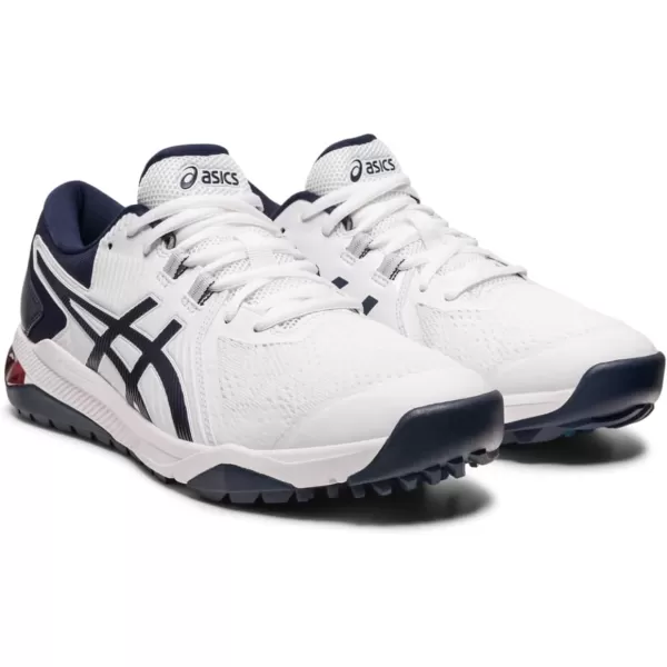 imageASICS Mens GelCourse Glide Golf ShoesWhiteMidnight