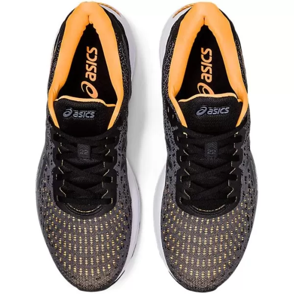 imageASICS Mens GelCumulus 22 Running ShoesCarrier GreyBlackOrange