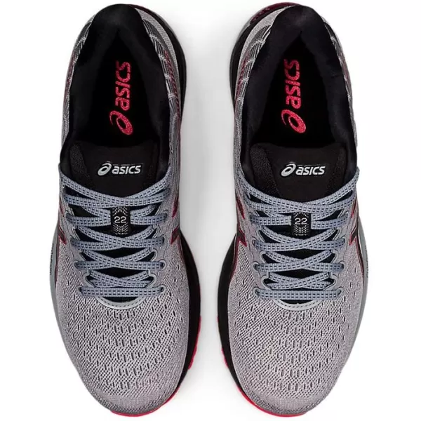 imageASICS Mens GelCumulus 22 Running ShoesPiedmont GreyBlack