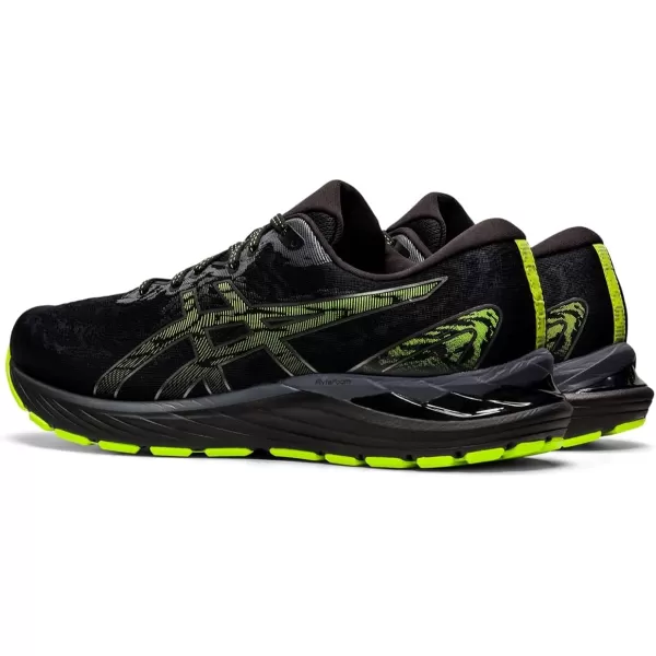 imageASICS Mens GelCumulus 23 Running ShoesBlackCarrier Grey