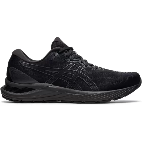 imageASICS Mens GelCumulus 23 Running ShoesBlackGraphite Grey