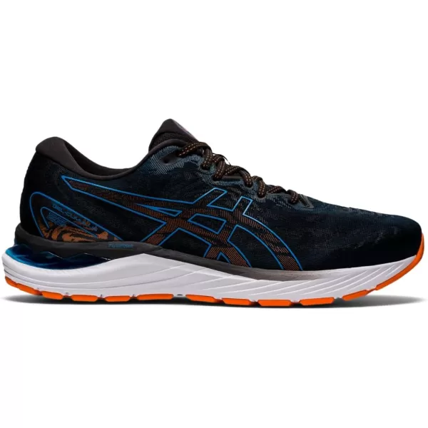 imageASICS Mens GelCumulus 23 Running ShoesBlackReborn Blue