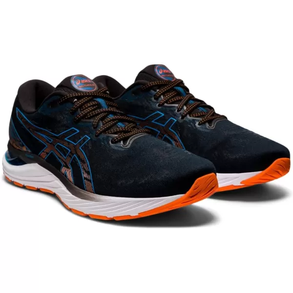 imageASICS Mens GelCumulus 23 Running ShoesBlackReborn Blue