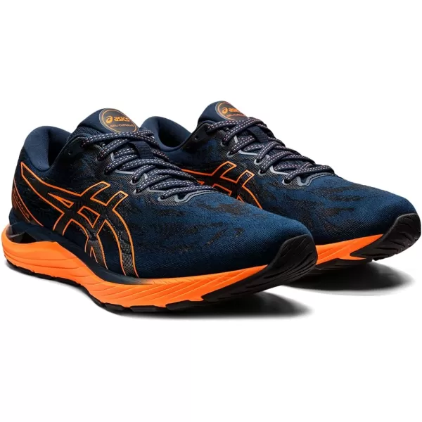 imageASICS Mens GelCumulus 23 Running ShoesFrench BlueShocking Orange