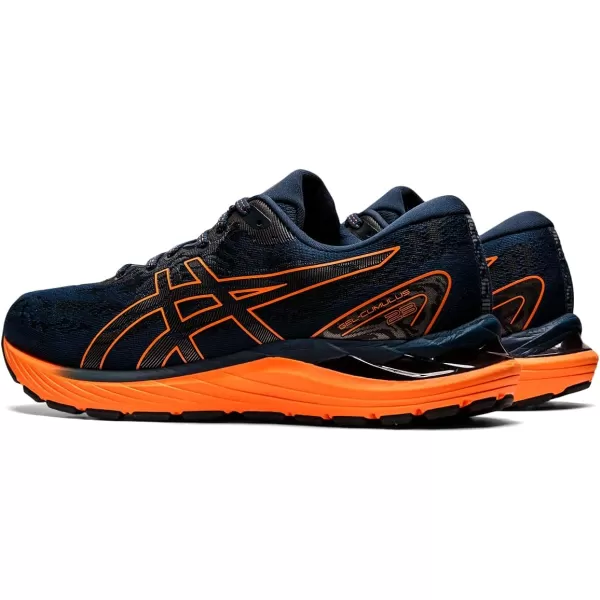 imageASICS Mens GelCumulus 23 Running ShoesFrench BlueShocking Orange