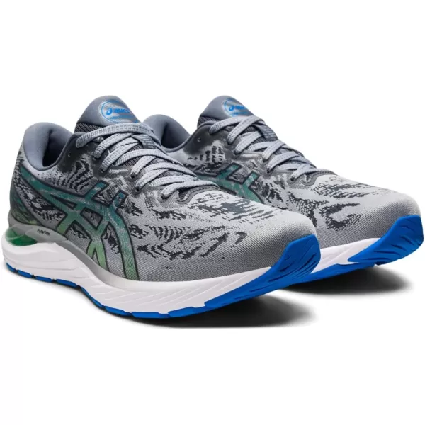 imageASICS Mens GelCumulus 23 Running ShoesSheet RockCarrier Grey