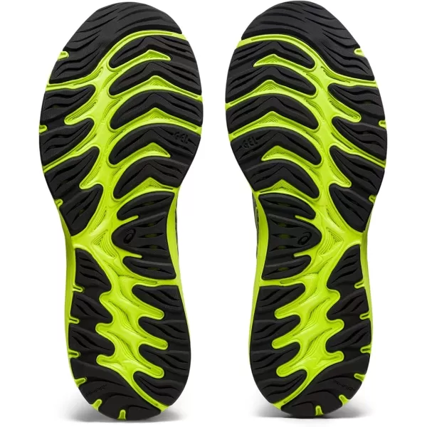imageASICS Mens GelCumulus 23 Running ShoesSheet RockHazard Green
