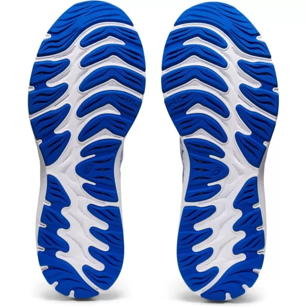 imageASICS Mens GelCumulus 23 Running ShoesWhiteTuna Blue
