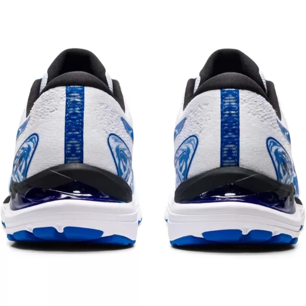 imageASICS Mens GelCumulus 23 Running ShoesWhiteTuna Blue