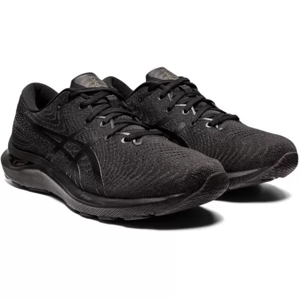 imageASICS Mens GelCumulus 24 Running ShoesBlackBlack