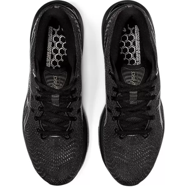 imageASICS Mens GelCumulus 24 Running ShoesBlackBlack