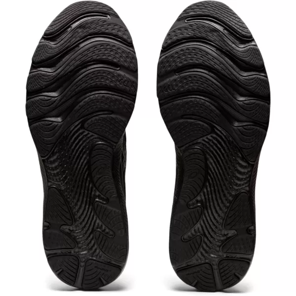 imageASICS Mens GelCumulus 24 Running ShoesBlackBlack