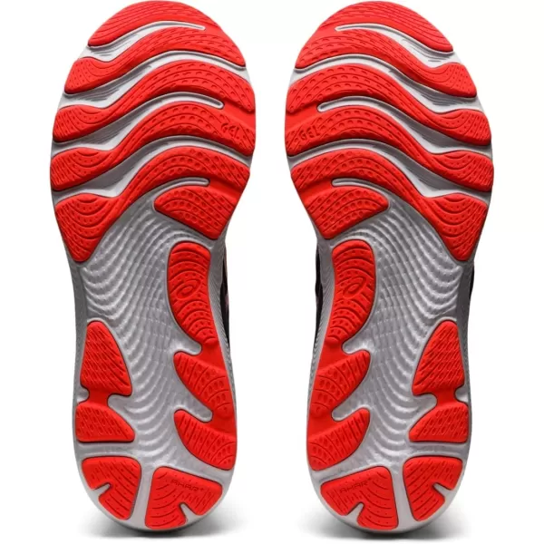 imageASICS Mens GelCumulus 24 Running ShoesBlackCherry Tomato