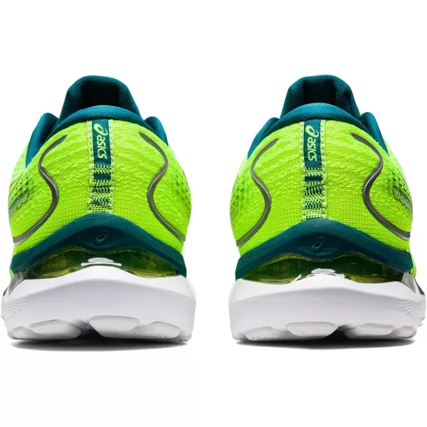 imageASICS Mens GelCumulus 24 Running ShoesSafety YellowVelvet Pine