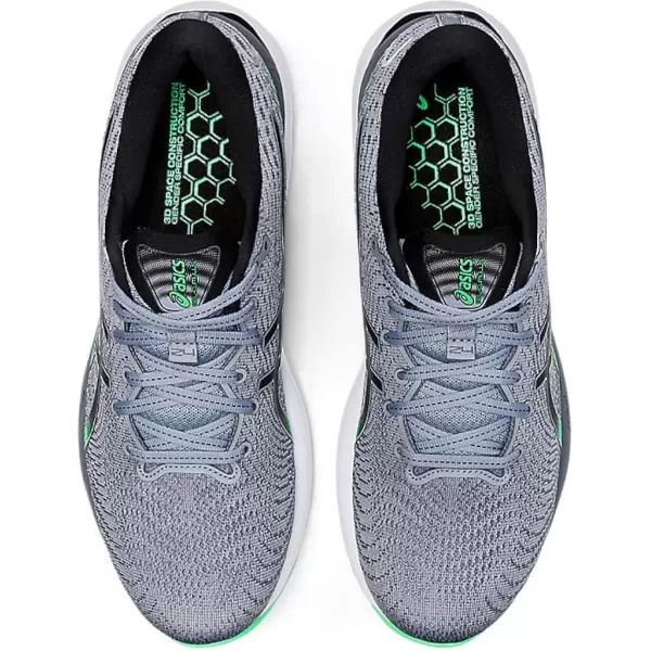 imageASICS Mens GelCumulus 24 Running ShoesSheet RockBlack