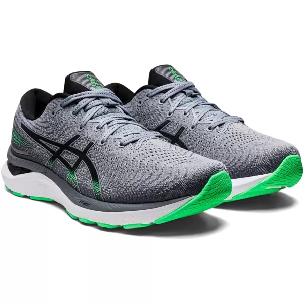 imageASICS Mens GelCumulus 24 Running ShoesSheet RockBlack