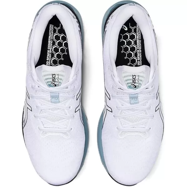 imageASICS Mens GelCumulus 24 Running ShoesWhiteBlack