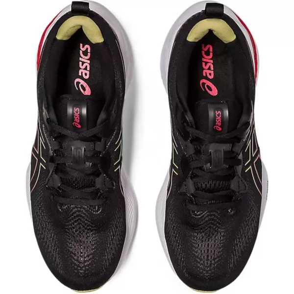 imageASICS Mens GelCumulus 25 Running ShoesBlackElectric Red