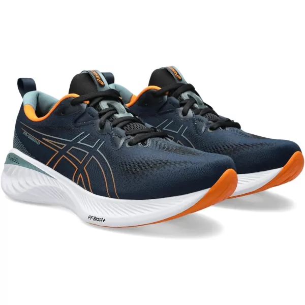 imageASICS Mens GelCumulus 25 Running ShoesFrench BlueBright Orange