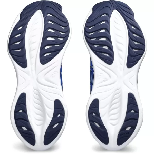 imageASICS Mens GelCumulus 25 Running ShoesIllusion BlueGlow Yellow