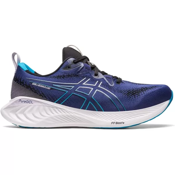 imageASICS Mens GelCumulus 25 Running ShoesIndigo BlueIsland Blue