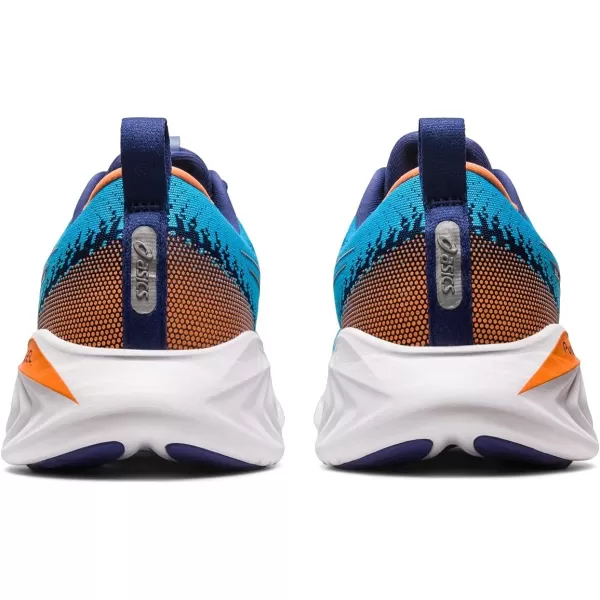 imageASICS Mens GelCumulus 25 Running ShoesIsland BlueSun Peach