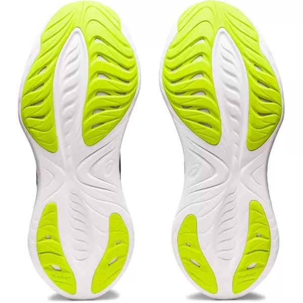 imageASICS Mens GelCumulus 25 Running ShoesMidnightCilantro