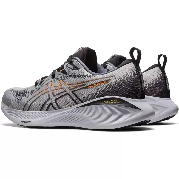 imageASICS Mens GelCumulus 25 Running ShoesSheet RockSun Peach