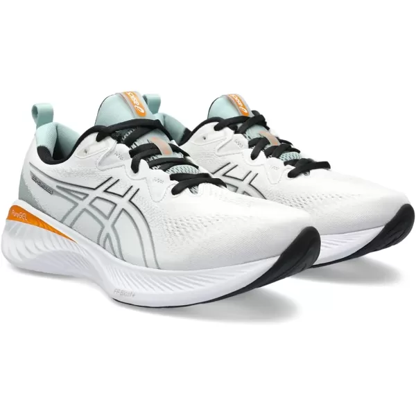 imageASICS Mens GelCumulus 25 Running ShoesWhiteBlack