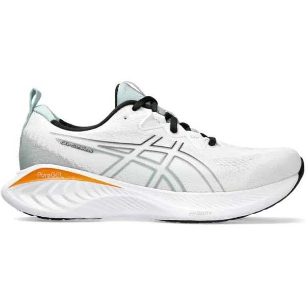 imageASICS Mens GelCumulus 25 Running ShoesWhiteBlack