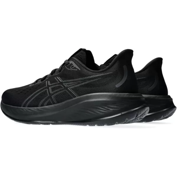 imageASICS Mens GelCumulus 26 Running ShoeBlackBlack