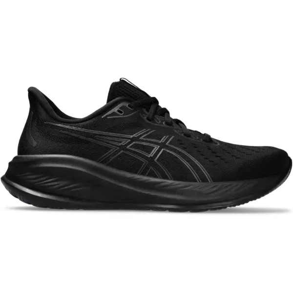 imageASICS Mens GelCumulus 26 Running ShoeBlackBlack