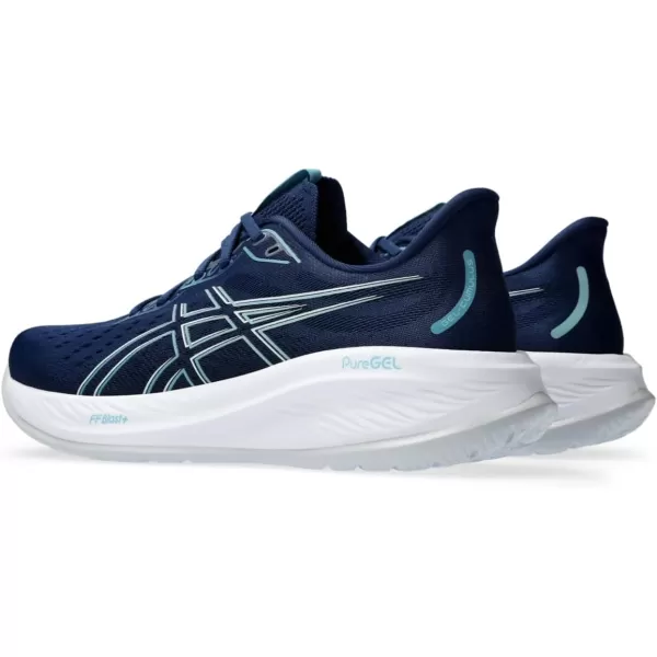 imageASICS Mens GelCumulus 26 Running ShoeBlue ExpanseBlue Teal