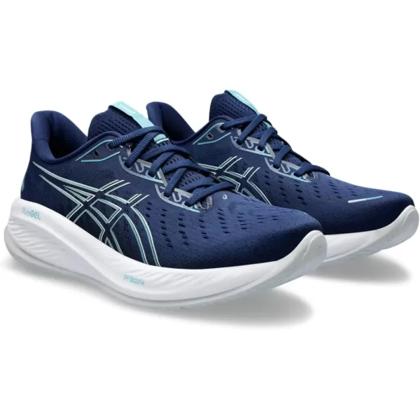 imageASICS Mens GelCumulus 26 Running ShoeBlue ExpanseBlue Teal
