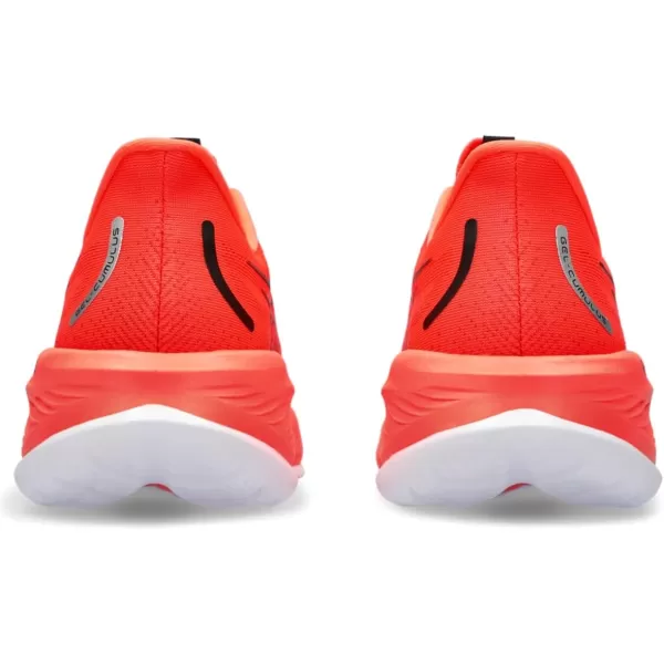 imageASICS Mens GelCumulus 26 Running ShoeSunrise RedWhite
