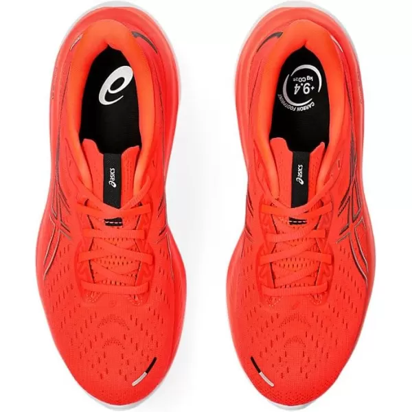 imageASICS Mens GelCumulus 26 Running ShoeSunrise RedWhite