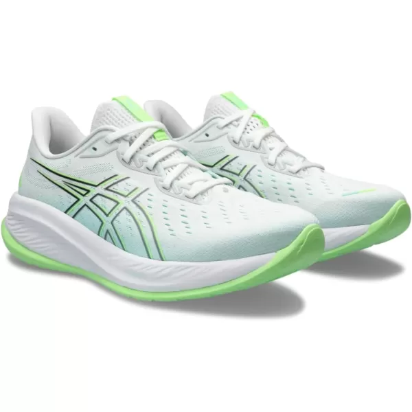 imageASICS Mens GelCumulus 26 Running ShoeWhiteSheet Rock