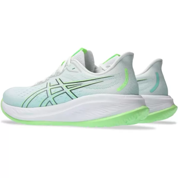 imageASICS Mens GelCumulus 26 Running ShoeWhiteSheet Rock