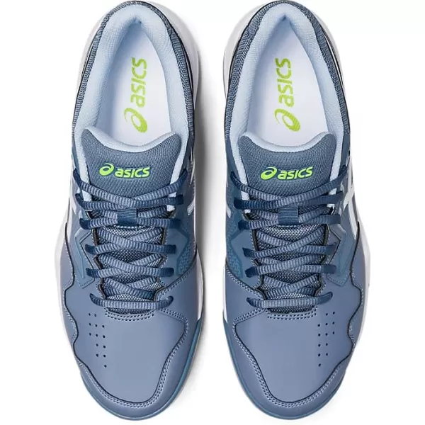 imageASICS Mens GelDedicate 7 Clay Tennis ShoesSteel BlueWhite