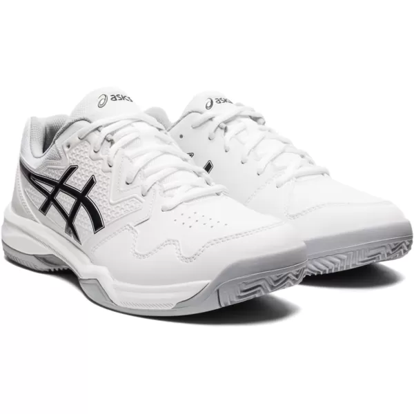 imageASICS Mens GelDedicate 7 Clay Tennis ShoesWhiteBlack