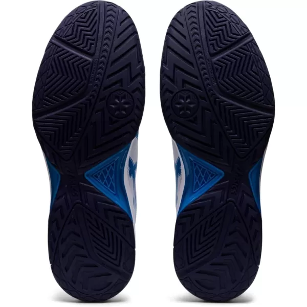 imageASICS Mens GelDedicate 7 Tennis ShoesWhiteElectric Blue