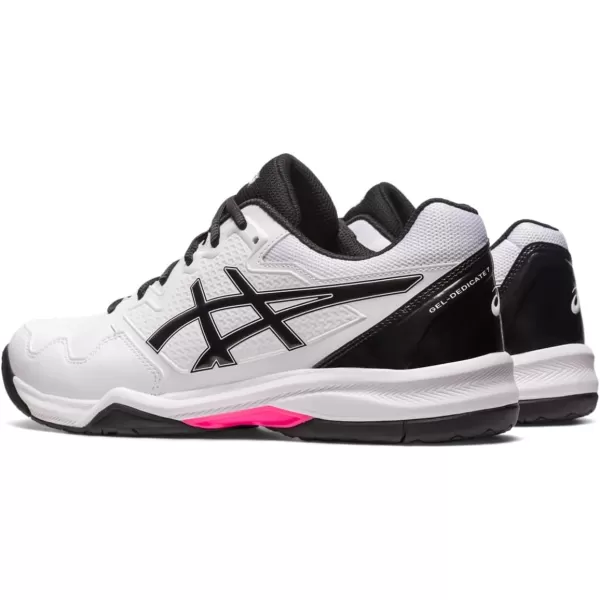 imageASICS Mens GelDedicate 7 Tennis ShoesWhiteHot Pink
